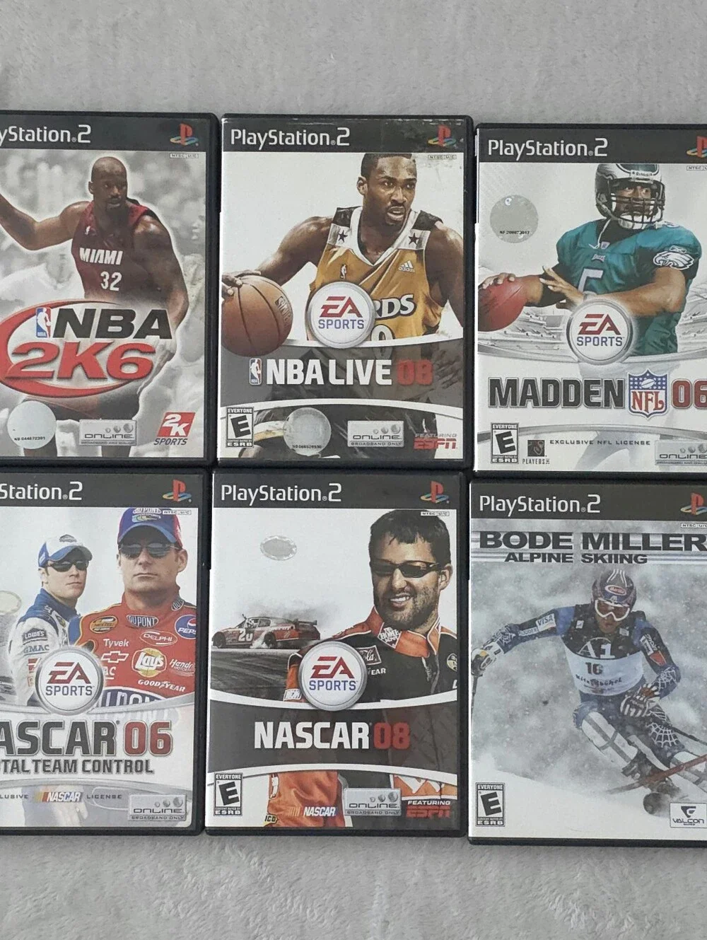 PlayStation 2 Sports Video Game Bundle PS2